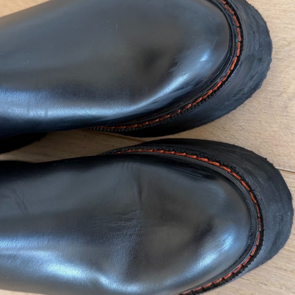 R13 DOUBLE STACK CHELSEA BOOT black - image 9